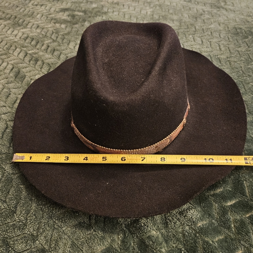 Mens Western "El Dorado" Wool Hat - Picture 4 of 9